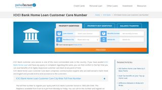 ICICI Bank Home Loan Customer Care - 24x7 Toll Free - Paisabazaar ...