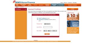 ICICI Home Finance : Home Loans