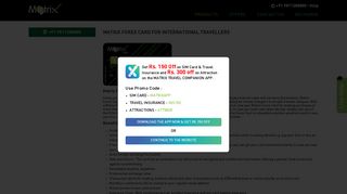 Forex Card | Travel Currency Card for International Travelers - Matrix ...