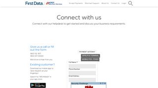 ICICI Merchant Services Contact Us - First Data