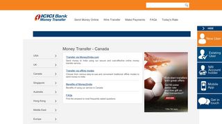 Send Money to India from Canada - Money Transfer to India - ICICI Bank