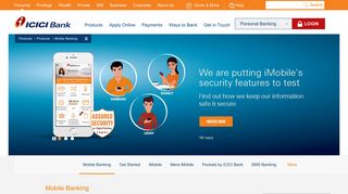 Mobile Banking - M Banking Services - ICICI Bank