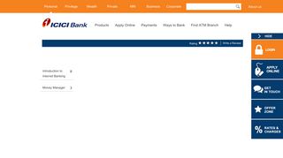 Online Demo - ICICI Bank Ltd