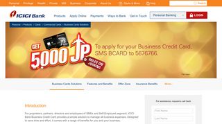 Business Credit Card - Corporate Commercial Credit Card | ICICI Bank