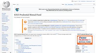 ICICI Prudential Mutual Fund - Wikipedia