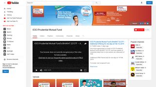 ICICI Prudential Mutual Fund - YouTube