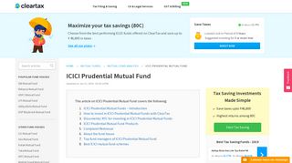 ICICI Prudential Mutual Funds - Best Schemes, ICICI MF NAV ...