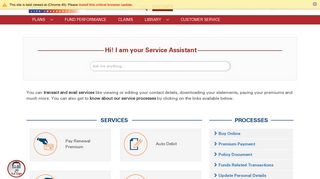 Customer Service - ICICI Prudential