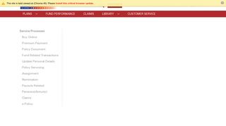 Customer Support Portal - ICICI Prudential