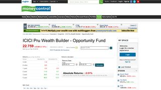 ICICI Pru Wealth Builder - Opportunity Fund: Latest ICICI Pru Wealth ...