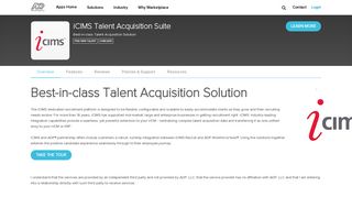 iCIMS Talent Acquisition Suite by iCIMS | ADP Marketplace