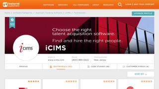 50 iCIMS Customer Testimonials & Customer References ...