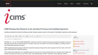 iCIMS Releases New Research on the Job Search Process and ...