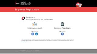 Employee Registration - Login | iCIMS Social Distribution