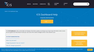 ICIS Dashboard Help - ICIS Explore - ICIS.com
