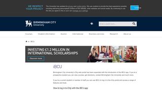 iBCU | Birmingham City University