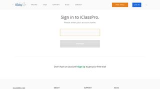 Login - iClassPro Class Management Software - Gymnastics, Cheer ...