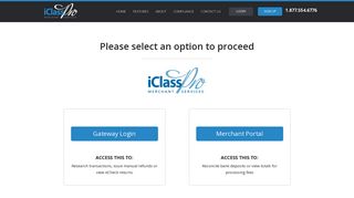 Login | iClassPro Merchant Services