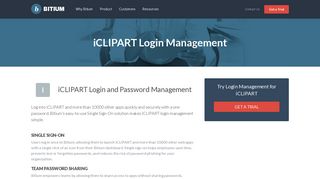 iCLIPART Login Management - Team Password Manager - Bitium