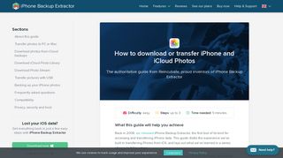 How to download or transfer iPhone and iCloud Photos