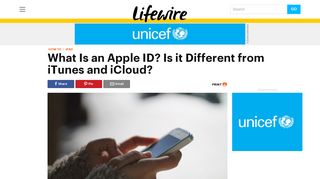 What Is an Apple ID? Is it Different from iTunes and iCloud? - Lifewire