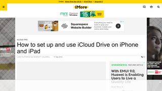 How to set up and use iCloud Drive on iPhone and iPad | iMore