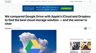 Google Drive vs. Apple iCloud vs. Dropbox — and the winner is clear ...