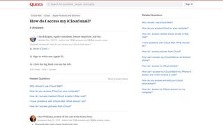 How to access my iCloud mail - Quora