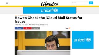 How to Check the iCloud Email System Status - Lifewire
