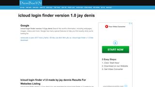 icloud login finder version 1.0 jay denis - diembaovn.info