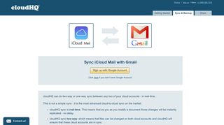 iCloud Mail Gmail - Integrate - cloudHQ
