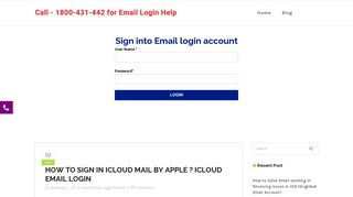 icloud email login problem Archives - Call - 1800-431-442 for Email ...