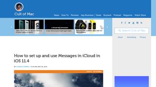 How to set up and use Messages in iCloud in iOS 11.4 | Cult of Mac