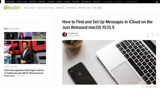 How to Find and Set Up Messages in iCloud on the Just-Released ...