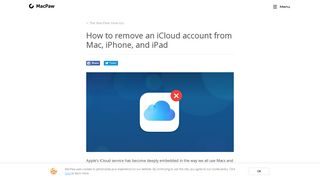 How to safely delete an iCloud account from your Mac or iOS Device