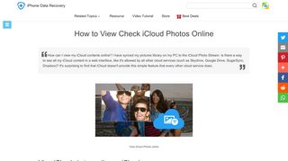 2 Easiest Ways to View iCloud Photos/Pictures Online (without iPhone)
