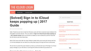 The iCloud Guide for Login, Sign up, Download & Tricks with Tips