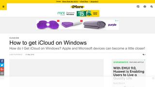 How to get iCloud on Windows | iMore