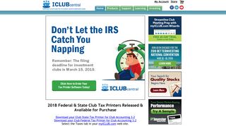 ICLUBcentral - Software and Tools for Investors and Investment Clubs