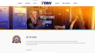 iCLUB Member Relations Contact Us - iTAN