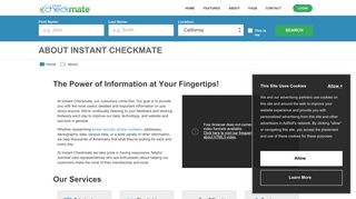 About Instant Checkmate - #1 source for People Searches