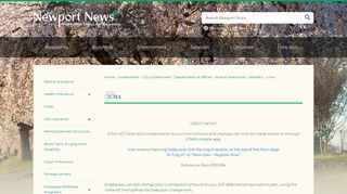 ICMA | Newport News, VA - Official Website