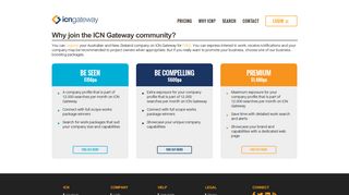 pricing - ICN Gateway