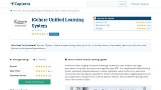 iCohere Unified Learning System Reviews and Pricing - 2019 - Capterra