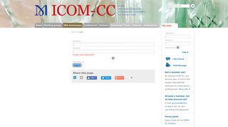Login - ICOM-CC