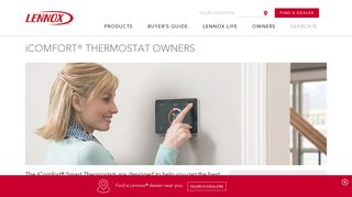 iComfort Thermostat Owner Resources | Lennox Residential