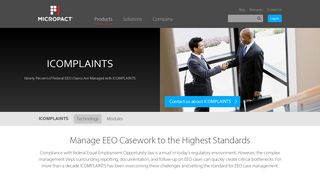 EEO Case Management Software - Powered by ICOMPLAINTS ...