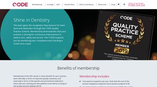 CODE Quality Practice Scheme for Dentists | Total Quality Management