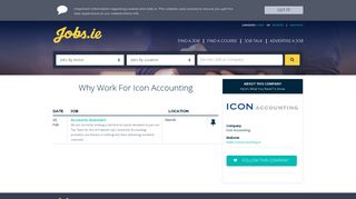 Icon Accounting Careers, Icon Accounting Jobs in Ireland jobs.ie