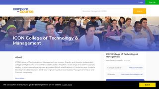ICON College of Technology & Management - Compare the Course
